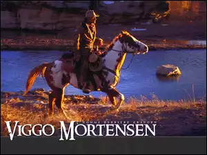 woda, Viggo Mortensen, koń