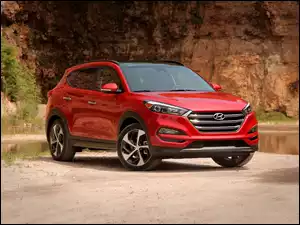 Tucson, Czerwony, Hyundai