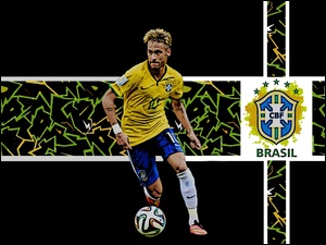 Piłka Nożna, Neymar, Brasil