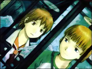 Haibane Renmei, loch, dzieci, kraty