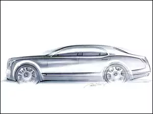 Bentley Mulsanne, Szkic