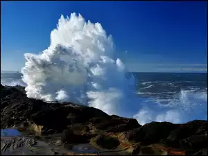 Fale, Morze, Brzeg