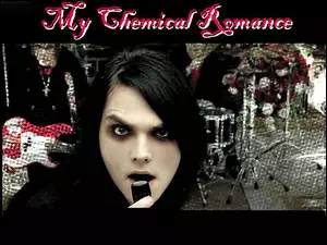 perkusja, My Chemical Romance, twarz kobiety