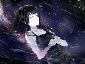 Anime, Dziewczyna, Woda
