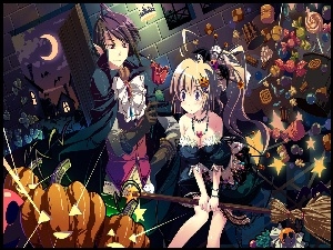 Halloween, Dziewczyna, Chłopak