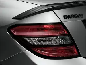 Mercedes W204, Brabus, Lampa, Tył