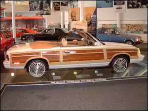 Chrysler Le Baron, Boczne, Drewniane, Panele