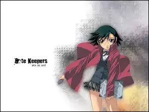 Gate Keepers, mini, dziewczyna, okulary