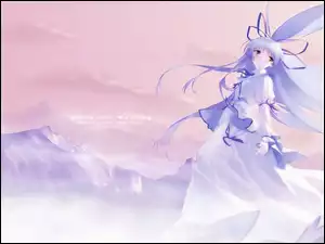 góry, Sora Iro No Organ, kobieta