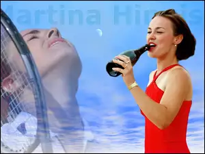 szampan, Tennis, Martina Hingis