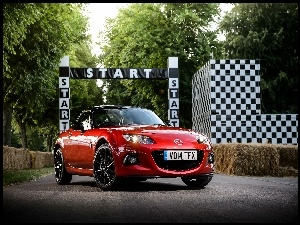 MX5, Czerwona, Mazda