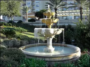 Jacksonville, Villa, Fontanna, Park, Floryda, Apartamentowiec, Riva