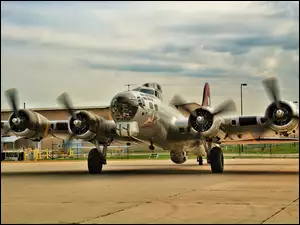 B17, Samolot, Bombowy