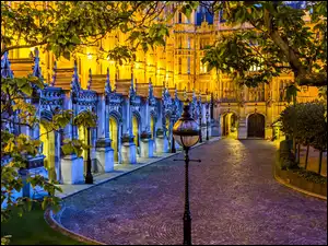 Londyn, Miasto nocą, Anglia, Ulica