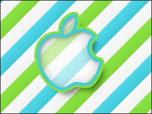 Grafika, Logo, Apple, 2D