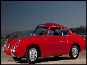 Zabytkowy, 1958, Fiat, Abarth