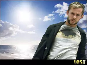 niebo, Filmy Lost, słońce, Dominic Monaghan, ocean