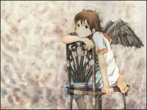 anioł, Haibane Renmei, krzesło