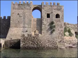 Grecja, Methoni, Ruiny, Zamku