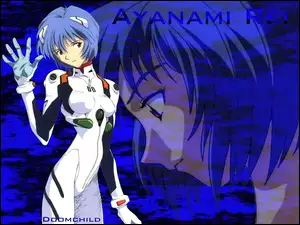 twarz, Neon Genesis Evangelion, kobieta