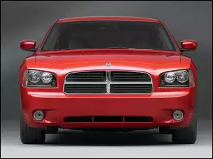 Przód, Grill, Dodge Charger, Zderzak