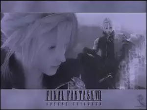 Ff 7 Advent Children, mężczyzna, ludzie, kobieta