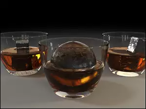 Whisky, Trzy, Lampki
