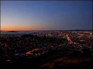 Światła, Twinpeaks, Noc