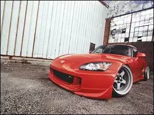 Honda S2000, Samochód, Czerwony