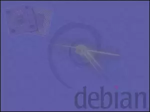 zawijas, Linux Debian, muszla, grafika, ślimak