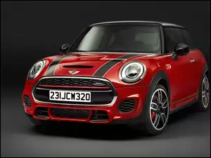 Czerwony Mini Cooper F56