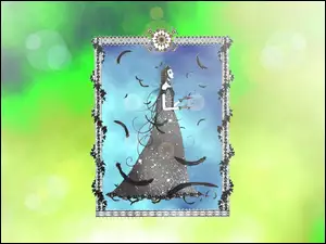 Paradise Kiss, rama, suknia, kobieta