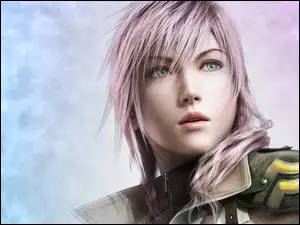 Zaciekawione spojrzenie kobiety w grafice fantasy