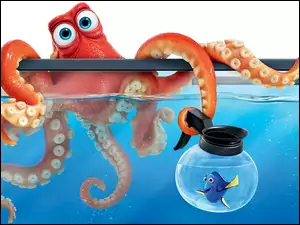 Ośmiornica w filmie animowanym Gdzie jest Dory