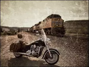 Bike, Pociag