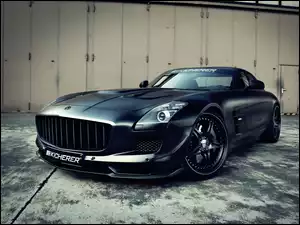 Mercedes, SLS, Tuningowany, 63AMG, Kicherer, Benz