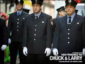 I Now Pronounce You Chuck And Larry, mundur, Adam Sandler, Kevin James
