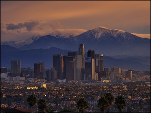 Noc, Los Angeles, USA, Kalifornia, Miasto