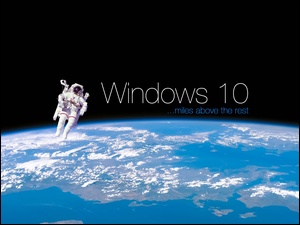 Windows 10, Kosmonauta, Kosmos, Ziemia