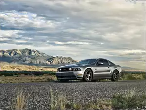 Ford, Pustynia, Mustang, Droga