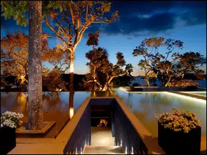 Hotel, Tajlandia, Spa, Basen