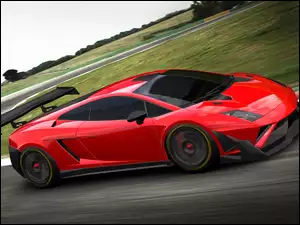 Sportowy, GT3, Lamborghini, Gallardo
