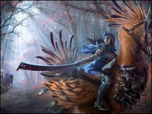 Chocobo duże fikcyjne stworzenia wywodzące się z serii gier Final Fantasy