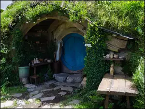 Cienie, Domek, Roślinność, Hobbita, Światło
