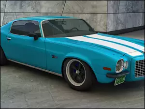 Zabytkowy Chevy Camaro Z28 z 1970 roku