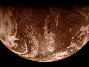 Kosmos, Sepia, Planeta, Ziemia