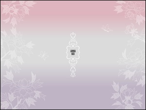 Anna Sui, motyl, ornament, kwiaty