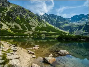 Głazy, Tatry, Staw, Czarny, Gąsienicowy