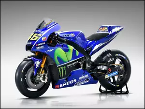Motocykl Yamaha YZR-M1 z 2017 roku