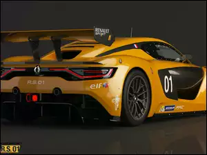 Rajdowy samochód Renault Sport R S 01